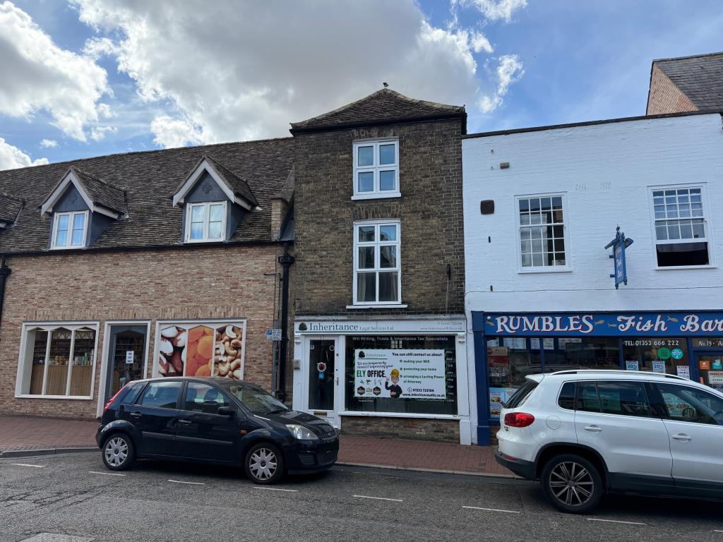 Lot: 88 - MIXED USE BUILDING FOR IMPROVEMENT AND REPAIR - Front Elevation of shop and flat on Market Street Ely